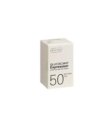 Arkay USA - Glucocard - 08317570050 - Blood Glucose Test Strips Glucocard 50 Strips per Pack