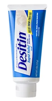 J & J Sales - Desitin - 58232007193 - Diaper Rash Treatment Desitin 4 Oz. Tube Scented Cream