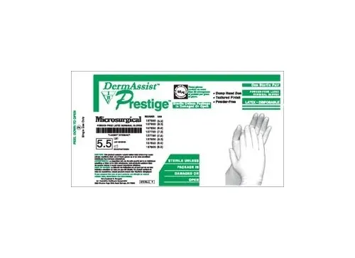 Innovative Healthcare - From: 103200 To: 199300  DermAssist    Gloves, Exam, Latex, Sterile, Powder Free (PF)