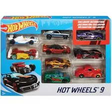 SP Richards - MTTX6999 - Cars,hot Wheels 9 Pack