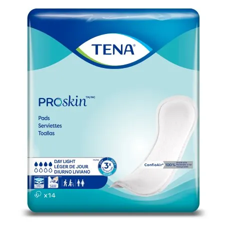 Essity Health & Medical Solutions - 62326 - Essity TENA ProSkin Day Light Incontinence Liner TENA ProSkin Day Light 13 Inch Length Moderate Absorbency Dry Fast Core One Size Fits Most