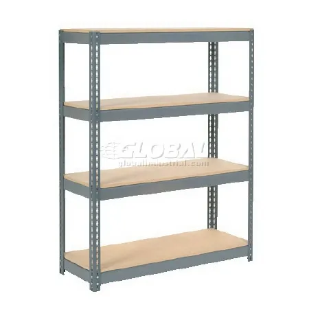 Global Industrial - 255679 - Extra Heavy Duty Shelving 4 Shelves Adjustable 24 X 48 X 72 Inch