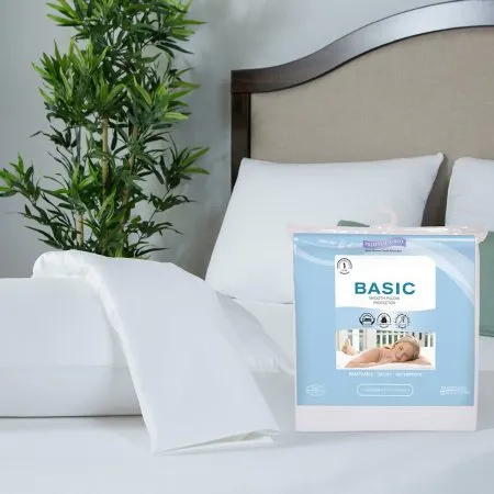 Protect A Bed - Protect-A-Bed - Bas0166 - Pillow Cover Protect-A-Bed 27 X 21 X 11 Inch 100% Polyester Main Panel / 100% Polyurethane Laminate Lining For Standard Sized Mattresses