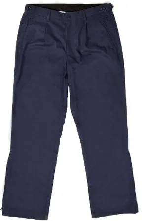 Narrative Apparel - MPPWZ0403 - Pants Authored® Single Pleat 34 X 30 Inch Navy Blue Male