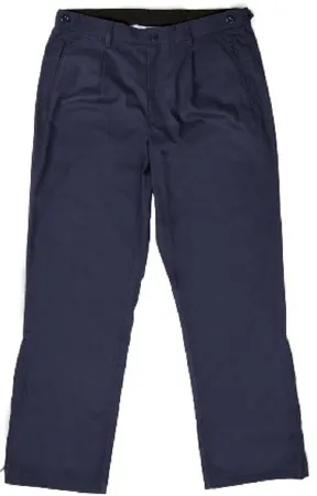 Narrative Apparel - MPPWZ0103 - Pants Authored® Single Pleat 32 X 30 Inch Navy Blue Male