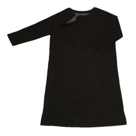 Narrative Apparel - WDBDZ0319 - Dress 3/4 Raglan Sleeve Dark Gray Heather Medium
