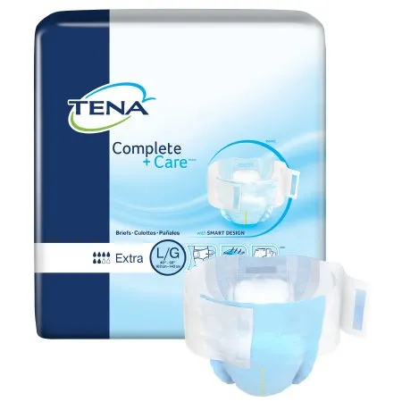 Essity Health & Medical Solutions - 69970 - Essity TENA Complete + Care Extra Unisex Adult Incontinence Brief TENA Complete + Care Extra Large Disposable Moderate Absorbency