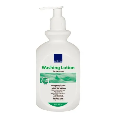 Abena - 6657 - Rinse-Free Body Wash Abena Lotion 16.9 oz. Pump Bottle Mild Scent
