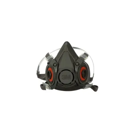 3M - 3M 6000 - 6300 - 3M 6000 Reusable Respirator Industrial Half Face 4 Point Adjustable Head Strap Large Gray