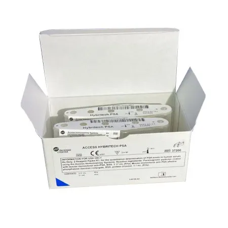 Beckman Coulter - Access Hybritech - 37200 - Reagent Kit Access Hybritech Cancer Prostate-specific Antigen (PsA) For Access 2  Unicel DXI  Synchron LXI Systems 2 X 50 Tests
