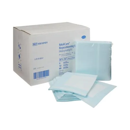 Hartmann - MoliCare - 15610101 -  Disposable Underpad  30 X 36 Inch Polymer Heavy Absorbency