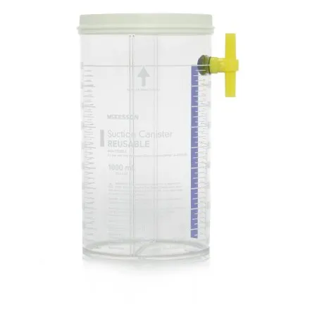 McKesson - 16-43449-05 - Suction Canister Mckesson 1000 Ml Without Lid