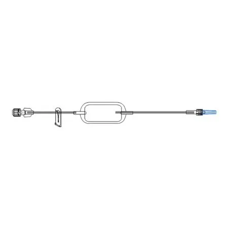 McKesson - MS114 - IV Extension Set Ultra Micro Bore 60 Inch Tubing With Filter Sterile
