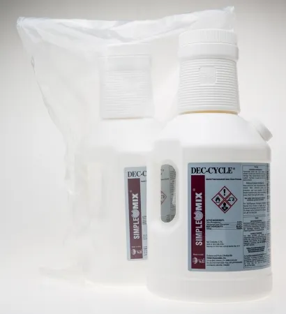 Veltek Associates - DECON-CYCLE SimpleMix - DCY2-04-1/2Z - Decon-cycle Simplemix Surface Disinfectant Cleaner Germicidal Manual Pour Liquid 1 Gal. Bottle Alcohol Scent Sterile