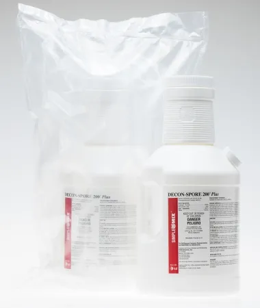 Veltek Associates - DECON-SPORE 200 Plus - DS200-04A - Decon-spore 200 Plus Surface Disinfectant Cleaner Peroxide Based Manual Pour Liquid 1 Gal. Bottle Scented Sterile