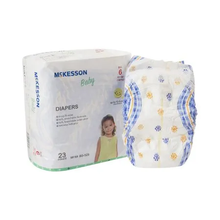 McKesson - BDSZ6 - Baby Diaper Tab Closure Disposable