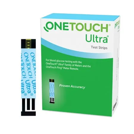 Lifescan - OneTouch Ultra - 53885099425 - Blood Glucose Test Strips OneTouch Ultra 25 Strips per Pack