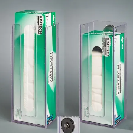 Poltex - LGLAB-M - Wipe Dispenser Poltex Clear Petg Manual 1 Box Magnet Mount