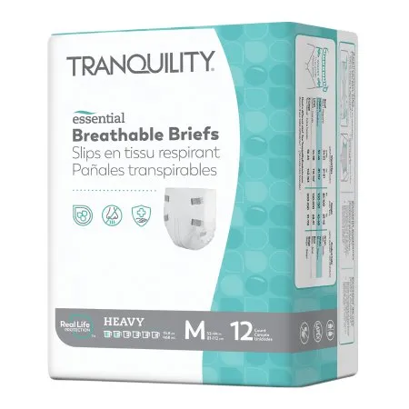 PBE - Principle Business Enterprises - 2745 - Principle Business Ent Tranquility Essential Breathable Briefs Heavy, Medium, 32" 44", 100 150 lbs