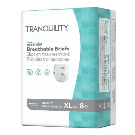 PBE - Principle Business Enterprises - 2747 - Principle Business Ent Tranquility Essential Breathable Briefs Heavy, X Large, 56" 64", 200 250 lbs