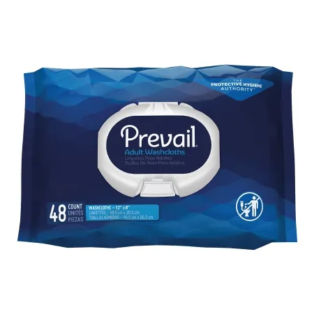 First Quality - Prevail - WW-715 -  Personal Wipe  Soft Pack Water / Cetearyl Isononanoate / Ceteareth 20 / Cetearyl Alcohol Scented 48 Count