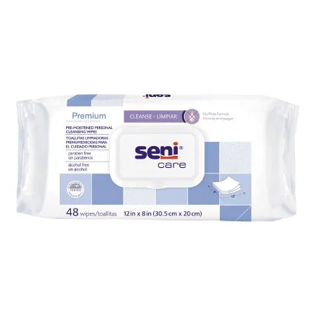TZMO USA - Seni Care - S-WR48-C11 - Personal Cleansing Wipe Seni Care Soft Pack Scented 48 Count