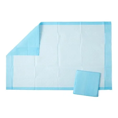 Medline - Protection Plus - MSC281232 - Disposable Underpad Protection Plus 23 X 36 Inch Fluff / Polymer Light Absorbency