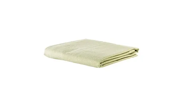 Fabrication Enterprises - 15-3753CFSA - Massage Sheet Set - Includes: Fitted, Flat and Cradle Sheets - Cotton Flannel - Sage