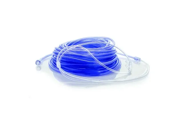 McKesson - 16-0055-50 - Nasal Cannula Low Flow Delivery Mckesson Adult Curved Prong / Nonflared Tip