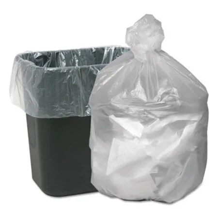 n Tuff - WBI-GNT2424 - Waste Can Liners, 10 Gal, 6 Mic, 24 X 24, Natural, 50 Bags/roll, 20 Rolls/carton