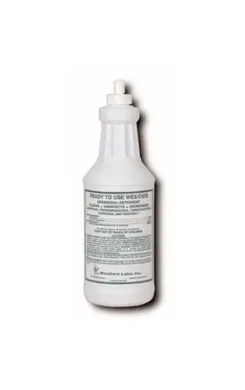 Wexford Labs - Wex-Cide - 2120-02 - Wex-cide Surface Disinfectant Cleaner Quaternary Based Manual Squeeze Liquid 1 Quart Bottle Citrus Scent Nonsterile