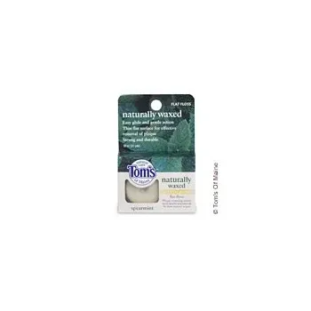 Tom's of Maine - 213752 - Dental Flosses Spearmint 32 yards Anti-Plaque Flossing Ribbon