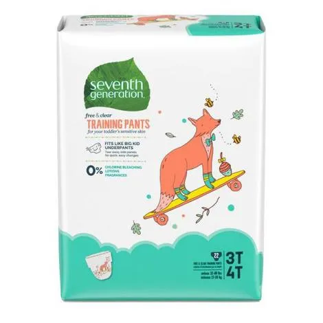 Seventh Generation - 220749 - Baby Care 2T-3T (up to 34 lbs.) 25 count Training Pants