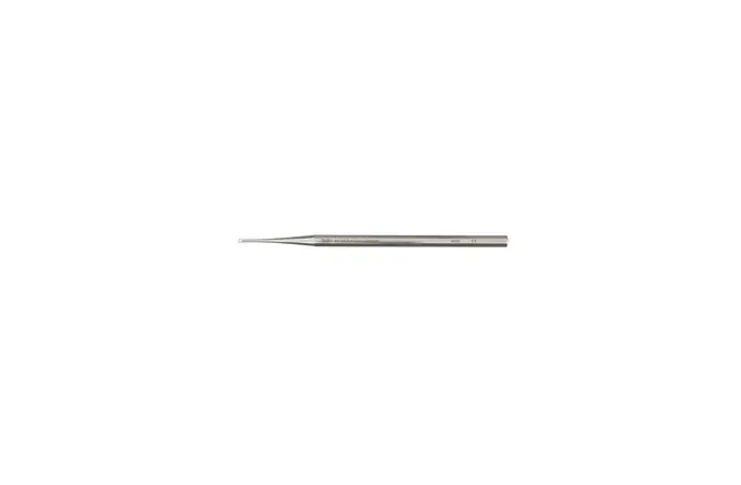 Integra Lifesciences - Miltex - 40-58/2 - Excavator Curette Miltex 5 Inch Length Solid Octagonal Handle 2 Mm Tip Straight Fenestrated Round Cup Tip