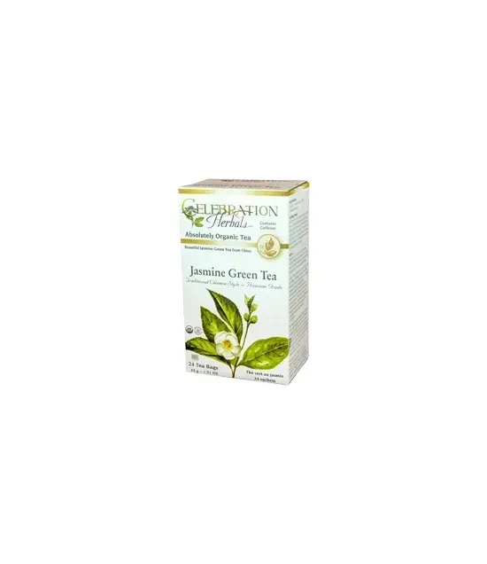Celebration Herbals - 275440 - Green Tea Jasmine Premium Organic