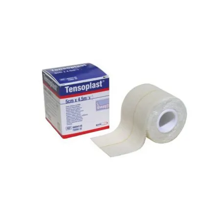 BSN Medical - Tensoplast - From: 02197 To: 02593002 -  Elastic Adhesive Bandage  1 Inch X 5 Yard No Closure White NonSterile Medium Compression