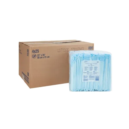 Essity - TENA Ultra - 357 - Disposable Underpad TENA Ultra 23 X 36 Inch Polymer Moderate Absorbency