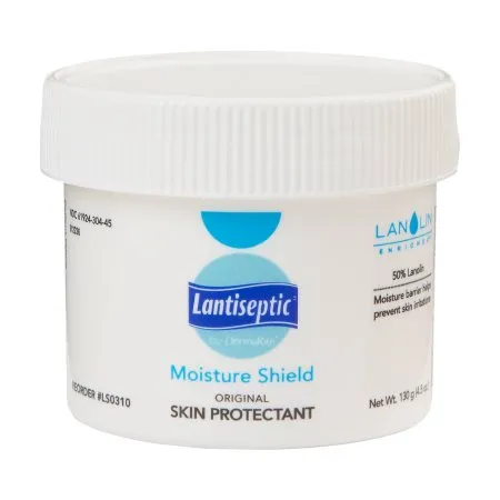 DermaRite  - Lantiseptic Moisture Shield - LS0310 - Industries  Skin Protectant  4.5 oz. Jar Lanolin Scent Ointment