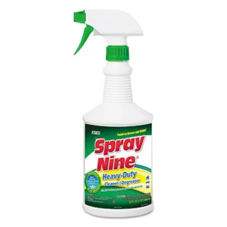 Spray Nine - ITW-26832 - Heavy Duty Cleaner/degreaser/disinfectant, Citrus Scent, 32 Oz Trigger Spray Bottle