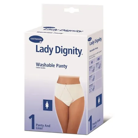 Hartmann - 40205 - Dignity Washable Panty with Built-In Protective Pouch, XX-Large, 46'' - 50'' Hip, 1/bx
