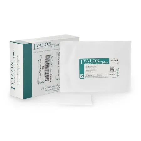 First Aid - Ivalon - Q604202 - Instrument Wipe Ivalon 3-1/4 X 3-1/4 Inch 20 Count PVA (Polyvinyl Acetal) Box Sterile
