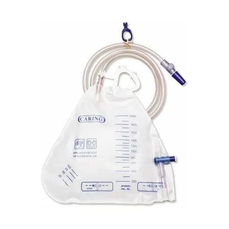 Medline - DYNC1674 - Urinary Drainage Bag with Anti Reflux Valve 2,000 mL