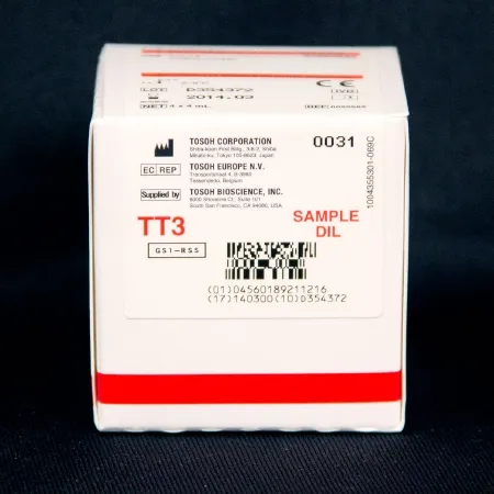 Tosoh Bioscience - AIA-Pack - 020582 - Reagent Diluent AIA-Pack Sample Diluent Triiodothyronine (T3) For Tosoh Automated Immunoassay Analyzers 4 X 4 mL