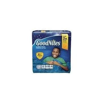 Kimberly Clark - 43364 - Goodnites Youth Pants for Boys, Big Pack