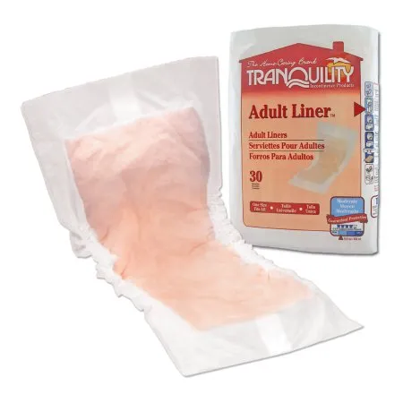 Principle Business Enterprises - Tranquility - 2078 - Bladder Control Pad Tranquility 9 X 24 Inch Heavy Absorbency Superabsorbant Core One Size Fits Most