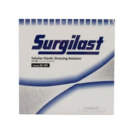 Gentell - Surgilast - From: GL701 To: GL708 -  Elastic Net Retainer Dressing  Tubular Elastic 25 Yard Size 1 White Finger / Toe / Wrist NonSterile