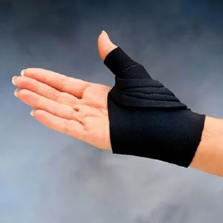 Patterson medical - Comfort Cool - 92720503 - Thumb CMC Restriction Splint Comfort Cool Adult Medium Wrap Around Strap Right Hand Black