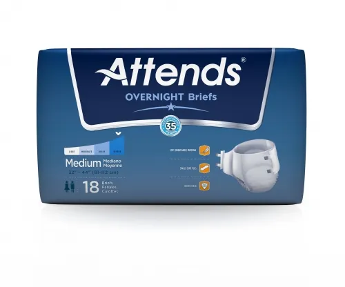 Attends Healthcare Products - From: BRNT20 To: BRNT30 - Attends Overnight Briefs, 14 count