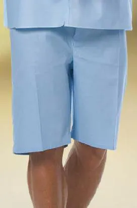 Fashion Seal Uniforms - 7837-L - Pajama Shorts Large Light Blue Adult Unisex