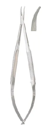 Integra Lifesciences - 17-1000 - Needle Holder 5-1/4 Inch Length Smooth Jaws Spring Handle